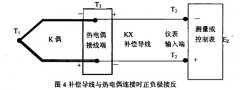 補償電纜使用中的錯誤與產生的誤差